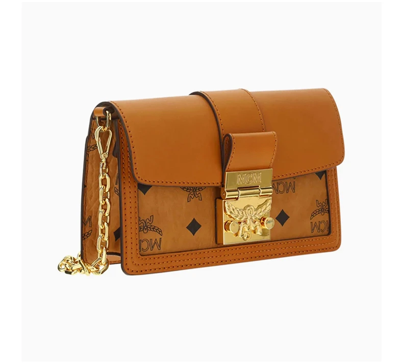 商品MCM|MCM 棕色女士斜挎包 MWRBAWO02CO,价格¥3198,第5张图片详细描述