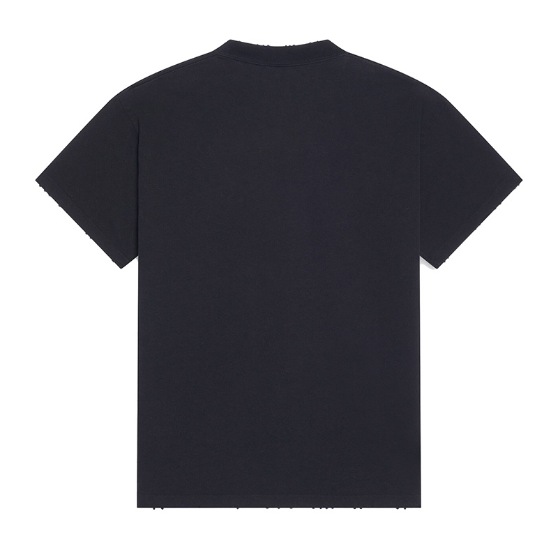 商品Balenciaga|Balenciaga/巴黎世家  SLIME FIT系列  女士黑色棉质短袖T恤,价格¥4199,第3张图片详细描述