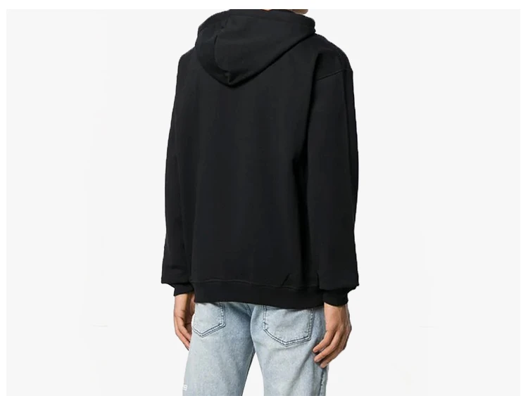 商品Moschino|Moschino 莫斯奇诺 男士黑色长袖连帽卫衣 ZA1709-0227-1555,价格¥1596,第7张图片详细描述