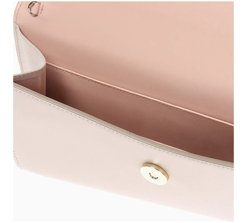 商品Salvatore Ferragamo|SALVATORE FERRAGAMO 女士灰白色牛皮蝴蝶结迷你单肩包 22-D523-705295,价格¥3771,第3张图片详细描述