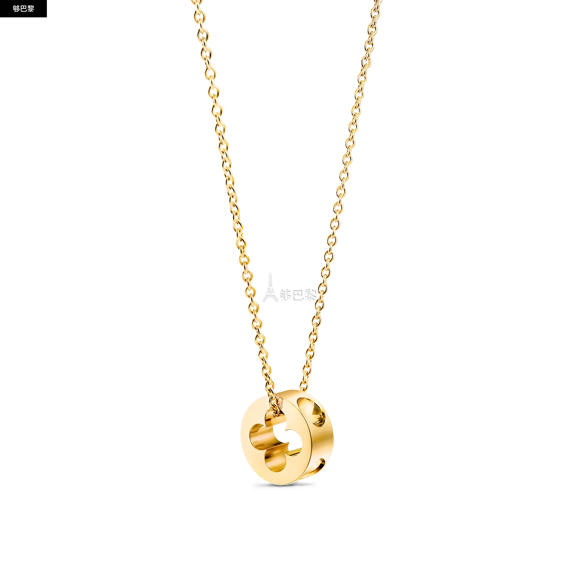 商品Louis Vuitton|【预售】 LV路易威登 25秋冬 女士 吊坠 EMPREINTE 18K 金项链 Q93969 ,价格¥25620,第3张图片详细描述