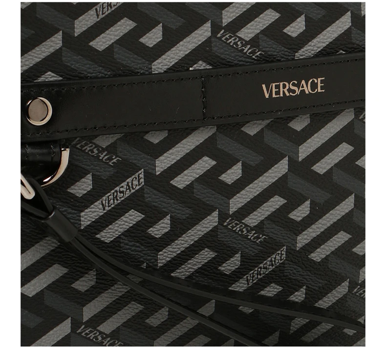 商品Versace|VERSACE 黑色男士手拿包 1002926-1A01444-5B05E,价格¥2181,第7张图片详细描述