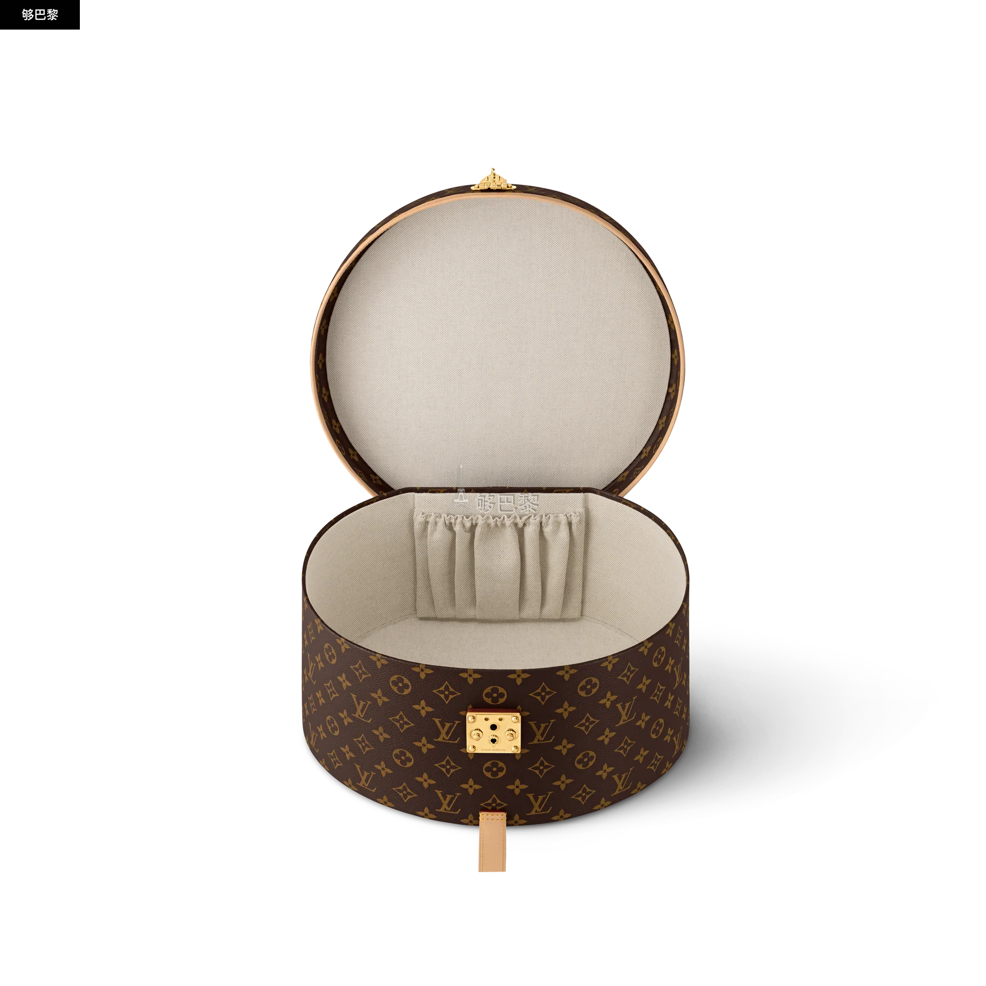 商品Louis Vuitton|【预售】 LV路易威登 25秋冬 男士 收纳包 BOÎTE CHAPEAU 40 帽箱 M23624 ,价格¥63745,第6张图片详细描述