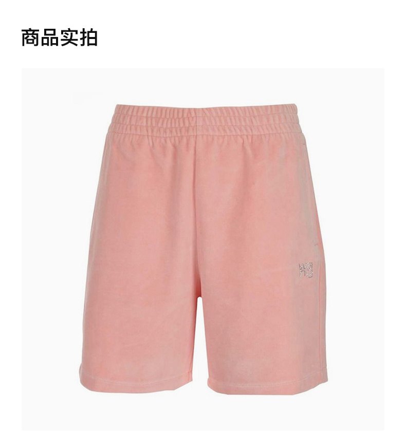 商品Alexander Wang|ALEXANDER WANG 女士粉色短裤 4CC3214101-691,价格¥1498,第7张图片详细描述