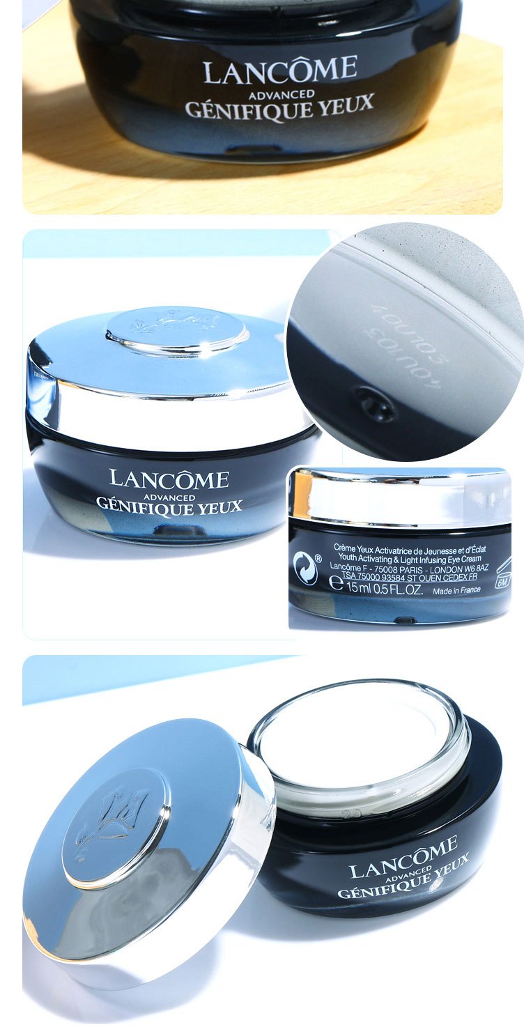 商品[国内直发] Lancôme|[新版小飞蝶]Lancome兰蔻小黑瓶发光眼霜15ml淡化细纹肌底精华凝霜紧致抗皱黑眼圈,价格¥347,第14张图片详细描述