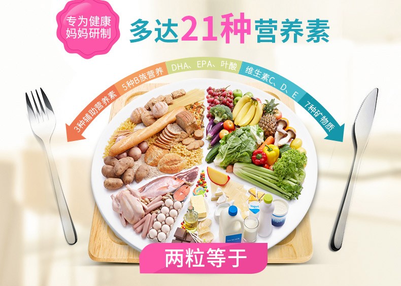 商品[国内直发] Blackmores|BLACKMORES澳佳宝孕妇黄金营养素180粒叶酸DHA备孕期复合维生素,价格¥243,第2张图片详细描述