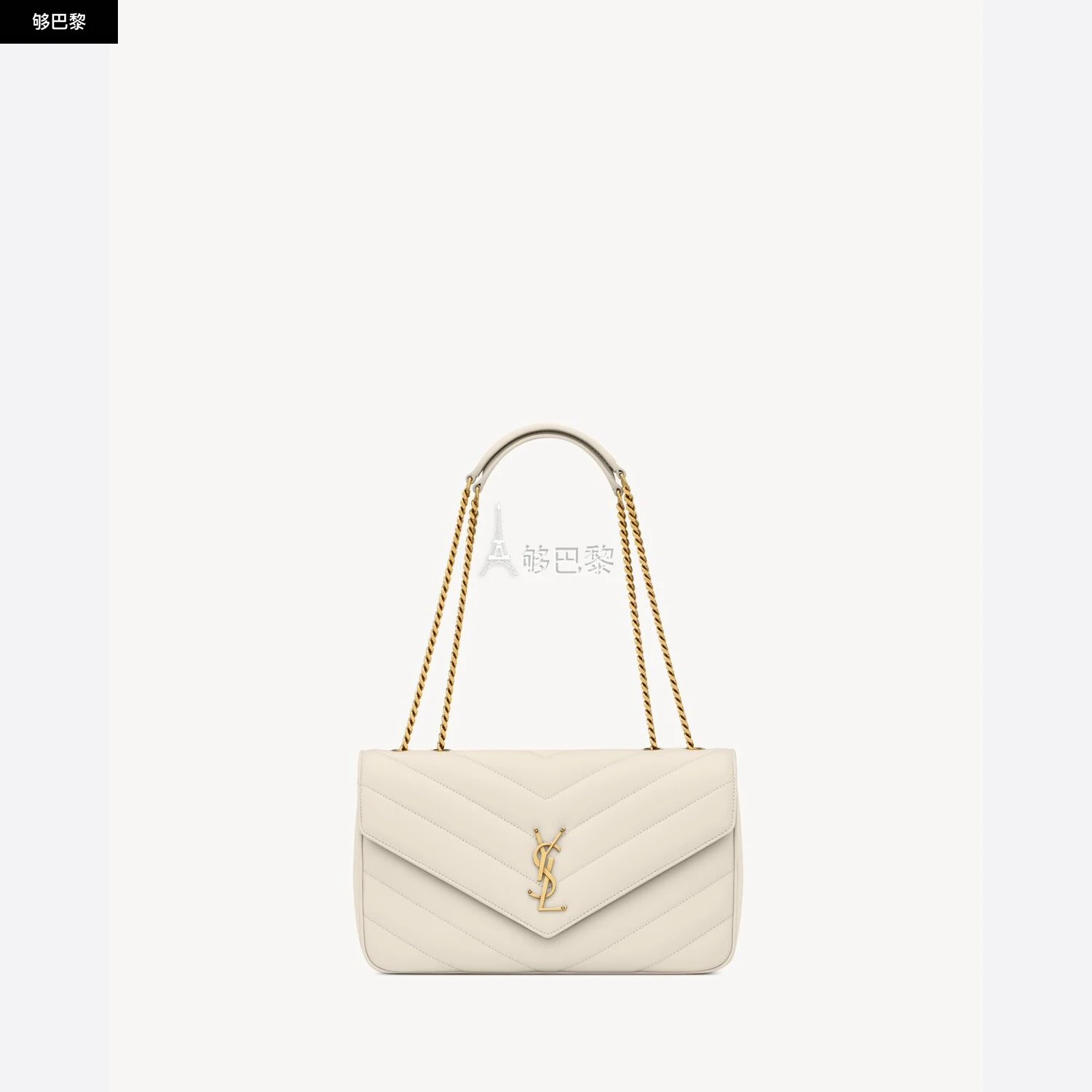 商品Yves Saint Laurent|【预售】 YSL圣罗兰 25春夏 女士 单肩包 LOULOU MEDIUM EN CUIR MATELASSÉ 801439AAEAX9207 ,价格¥19925,第2张图片详细描述