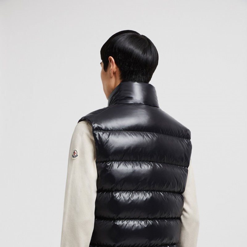 商品Moncler|蒙口 TIBB系列男士深蓝色无袖羽绒服 J20911A0009668950742（两色可选）,价格¥7104,第10张图片详细描述