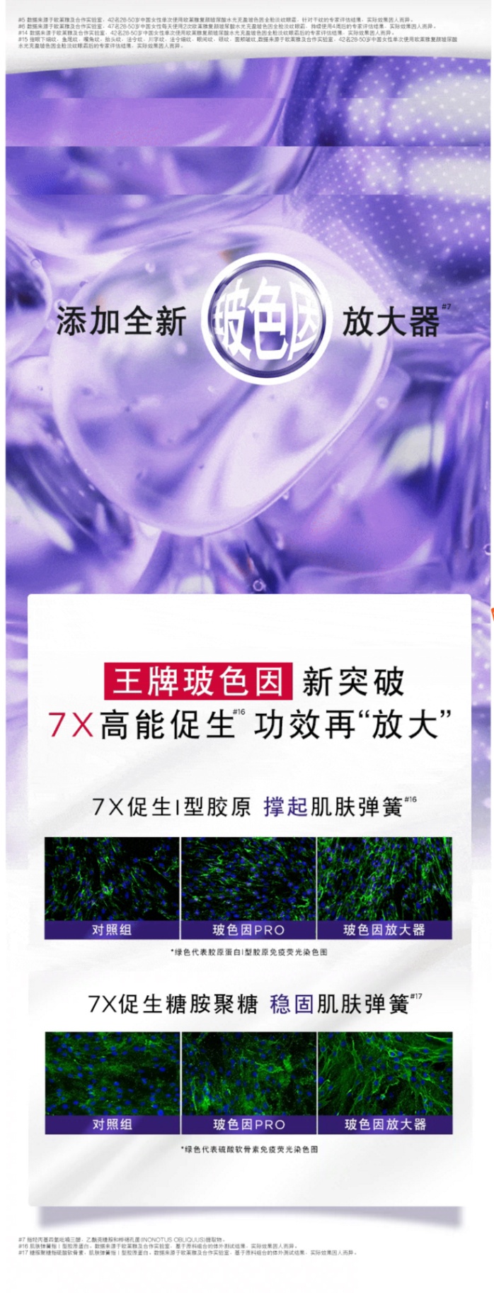 商品【原封正品】 L'Oreal Paris|欧莱雅 第二代紫熨斗眼霜 30ml*2 二支装 抗皱紧致淡化细纹��补水保湿,价格¥402,第5张图片详细描述