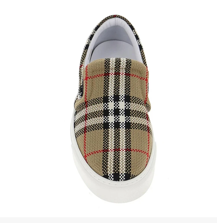商品Burberry|BURBERRY 格纹女士板鞋 8031506,价格¥4262,第7张图片详细描述