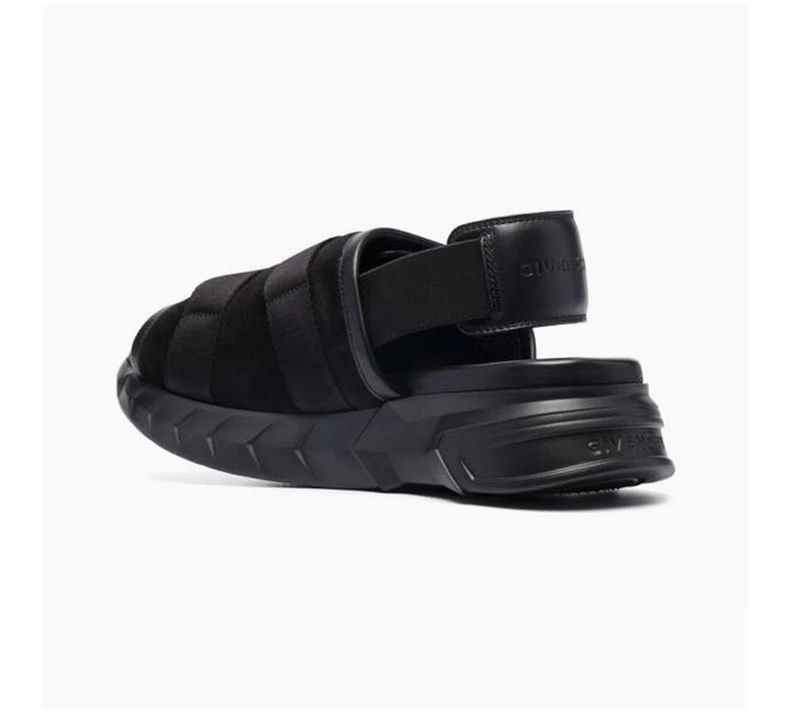 商品[国内直发] Givenchy|GIVENCHY 女士黑色平底凉鞋 BE305SE14B-001,价格¥5394,第7张图片详细描述