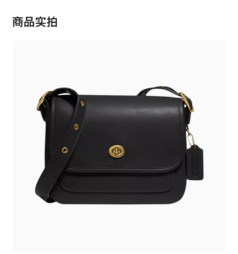 商品Coach|Coach(专柜) 女士斜挎包黑色 89127B4BK,价格¥1766,第4张图片详细描述