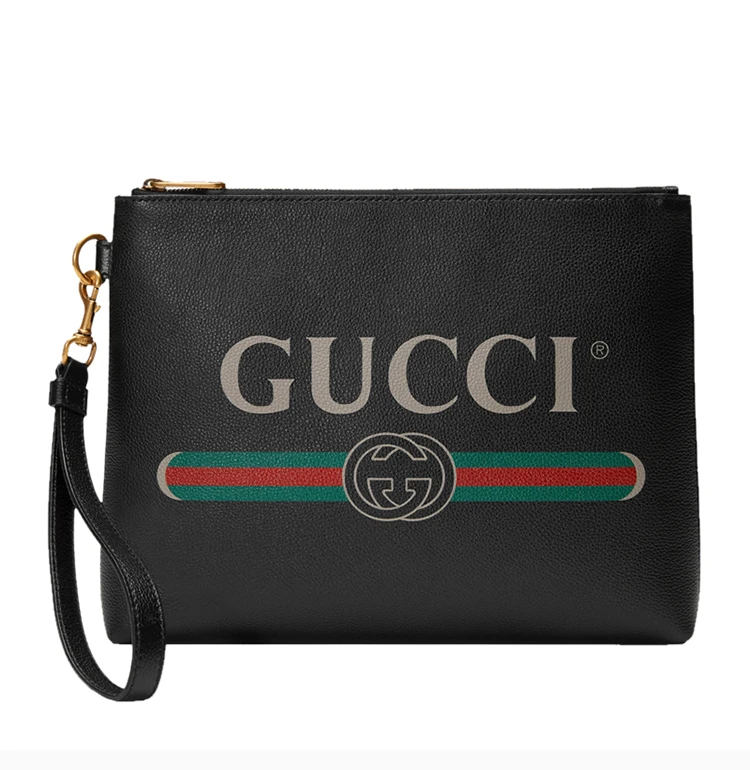 商品[国内直发] Gucci|GUCCI 黑色男士手拿包 572770-0Y2AT-8163,价格¥11018,第4张图片详细描述