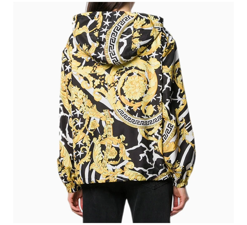 商品[国内直发] Versace|VERSACE 黄色女士外套 A84010-A231034-A7900,价格¥6913,第6张图片详细描述