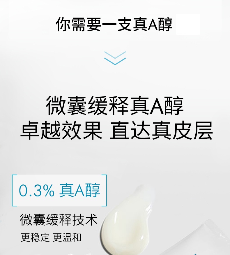 商品SkinCeuticals|修丽可 0.3%视黄醇抗皱精华晚霜30ml 高纯真A醇淡化细纹提拉紧致,价格¥610,第12张图片详细描述