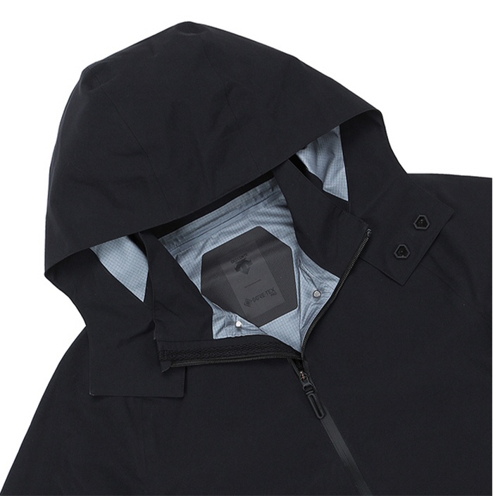 商品DESCENTE|【享贝家】DESCENTE 迪桑特男士GORE-TEX PRO X-TREME SHELL BLOUSON防水冲锋衣防风夹克黑色SM311KJK91,价格¥3918,第10张图片详细描述