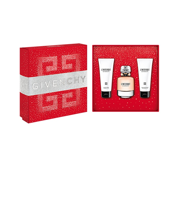 商品Givenchy|纪梵希心无禁忌2022限量香水套装 [浓香水50ml+沐浴油75ml+润肤露75ml],价格¥663,第6张图片详细��描述