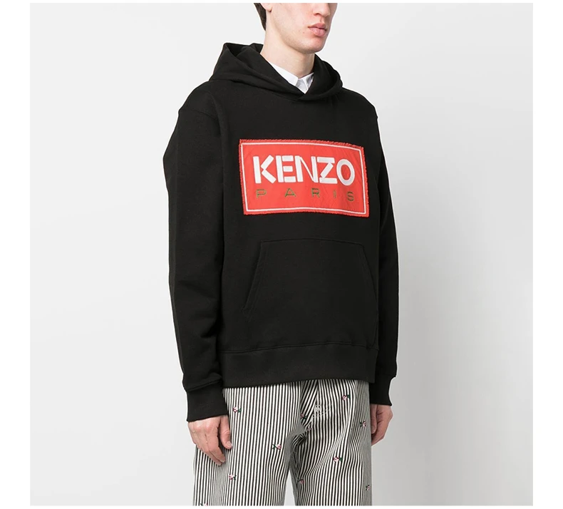 商品[国内直发] Kenzo|KENZO 黑色男士卫衣/帽衫 FD55SW448-4ME-99J,价格¥2534,第5张图片详细描述