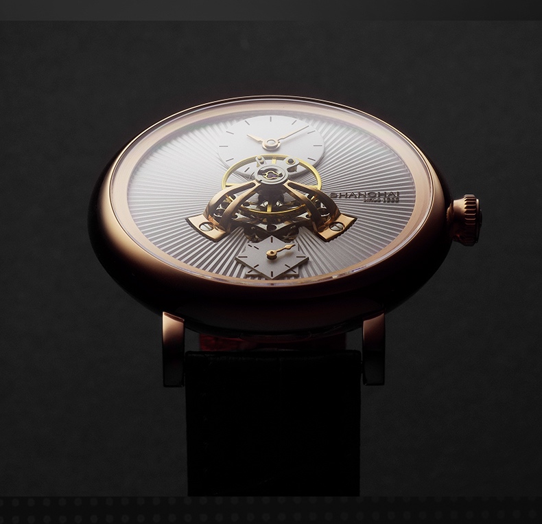 商品[国内直发] SHANGHAI WATCH| 大都会系列·穹境 自动上链机械男士腕表,价格¥3166,第14张图片详细描述