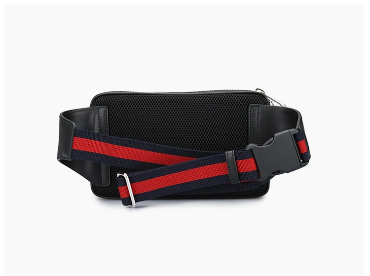商品[国内直发] Gucci|GUCCI 拼色男士腰包 474293-K9RRN-1095,价格¥8417,第6张图片详细描述