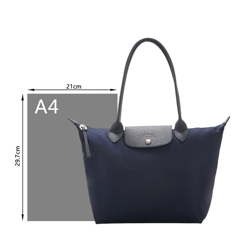 商品[国内直发] Longchamp|珑骧 LONGCHAMP 女士LE PLIAGE NéO系列小号长柄手提单肩包海军蓝色尼龙 L2605 598 006,价格¥1135,第3张图片详细描述