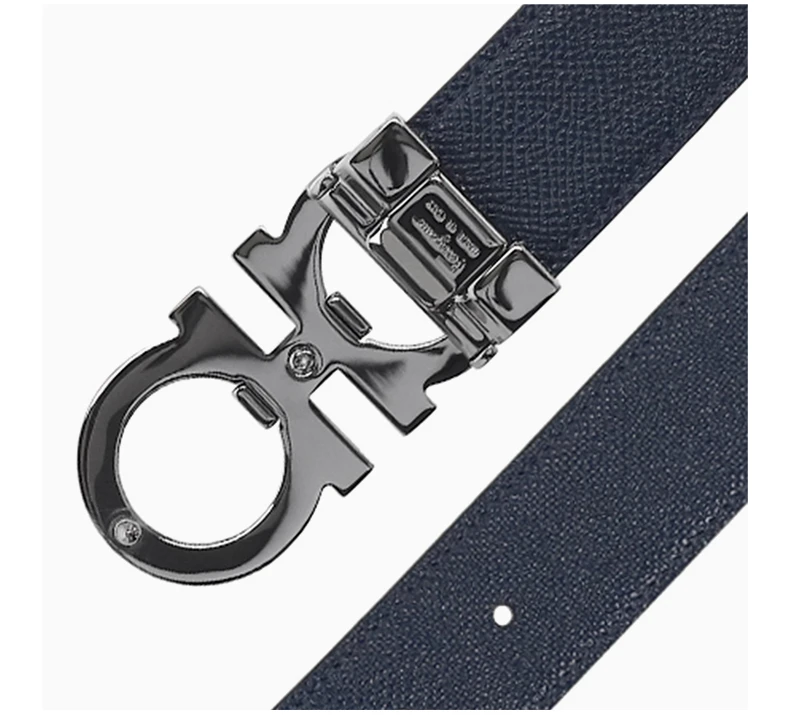 商品Salvatore Ferragamo|SALVATORE FERRAGAMO 黑色男士腰带 67-A161-749909,价格¥1553,第7张图片详细描述