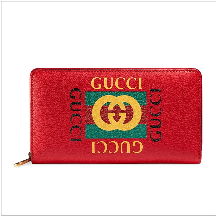 商品[国内直发] Gucci|GUCCI 红色男士长款钱夹 496317-0GDAT-6461,价格¥7752,第11张图片详细描述