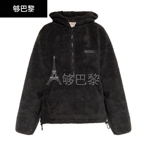 商品Fear of god|【特惠9.0折】包邮包税【预售7天发货】 FEAR OF GOD 女士 卫衣 徽标抓绒连帽衫  FGEF8EVVGRY,价格¥1438,第3张图片详细描述