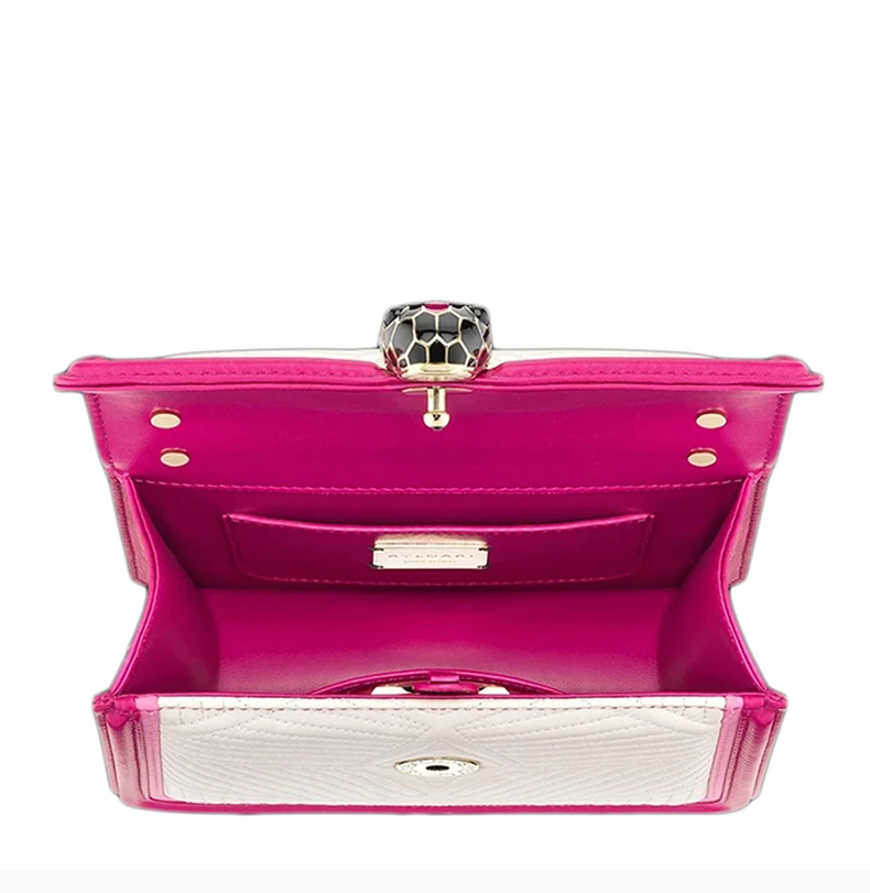 商品[国内直�发] BVLGARI|BVLGARI 女士白色斜挎包 289943,价格¥17992,第8张图片详细描述