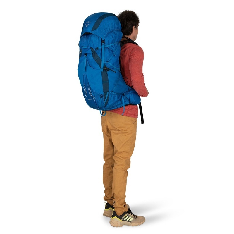 商品Osprey|Osprey小鹰 Exos 58男士炭灰色尼龙超轻背包,价格¥1965,第2张图片详细描述