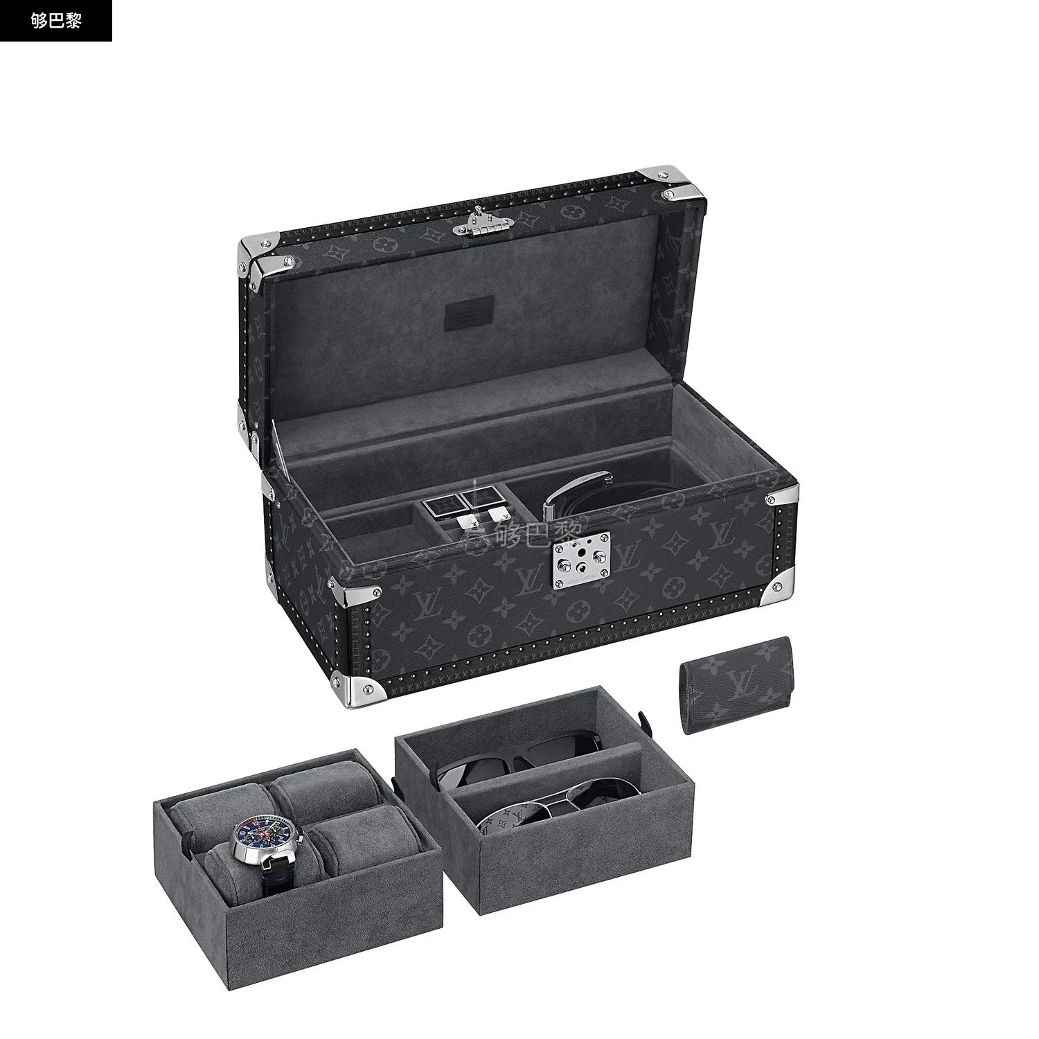 商品Louis Vuitton|【预售】 LV路易威登 24秋冬 女士 收纳包 COFFRET ACCESSOIRES 硬箱 M44127,价格¥96369,第5张图片详细描述