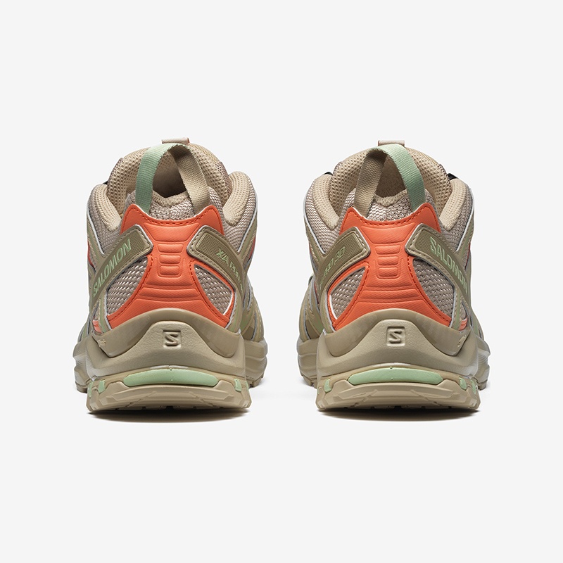 商品Salomon|SALOMON 24新款 XAP3系列男女款米褐色网布纺织越野跑鞋,价格¥1128,第4张图片详细描述