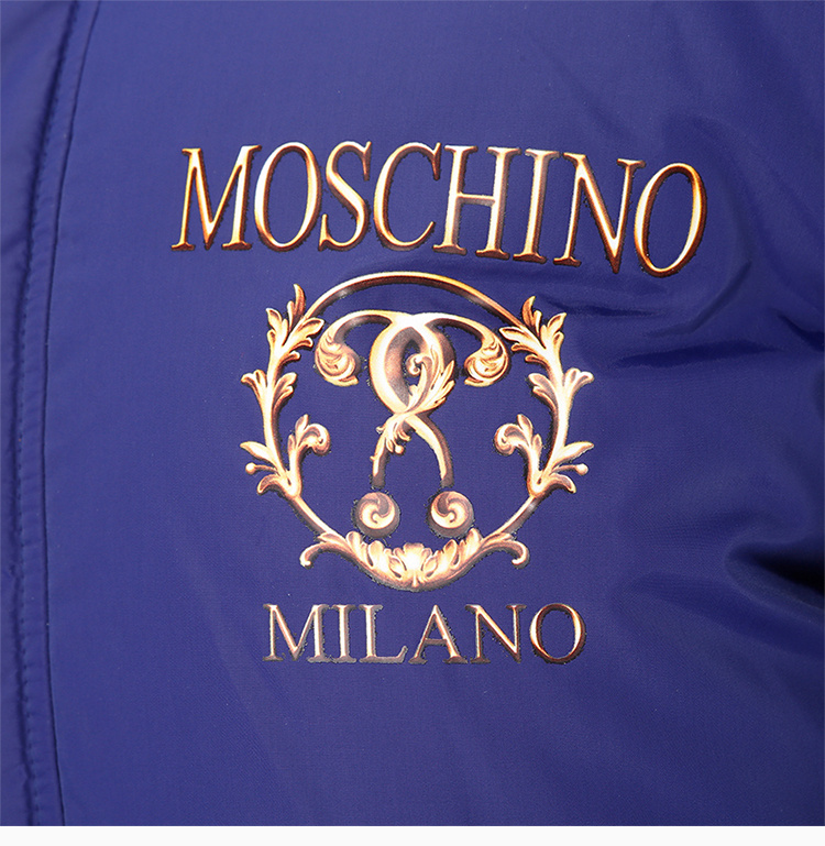 商品[国内直发] Moschino|Moschino 莫斯奇诺 蓝色女士棉服夹克 EA0518-5518-4287,价格¥5015,第8张图片详细描述