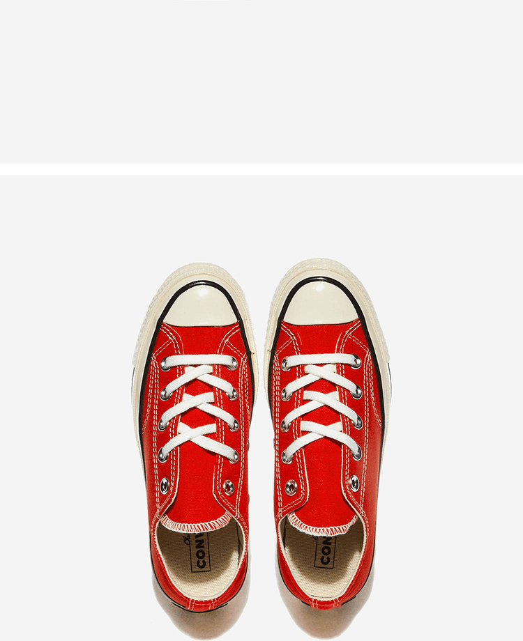 商品Converse|【Brilliant|包邮包税】匡威 CHUCK 70 OX  休闲鞋 帆布鞋  A06527C FEVER DREAM/EGRET/BLACK,价格¥266,第3张图片详细描述