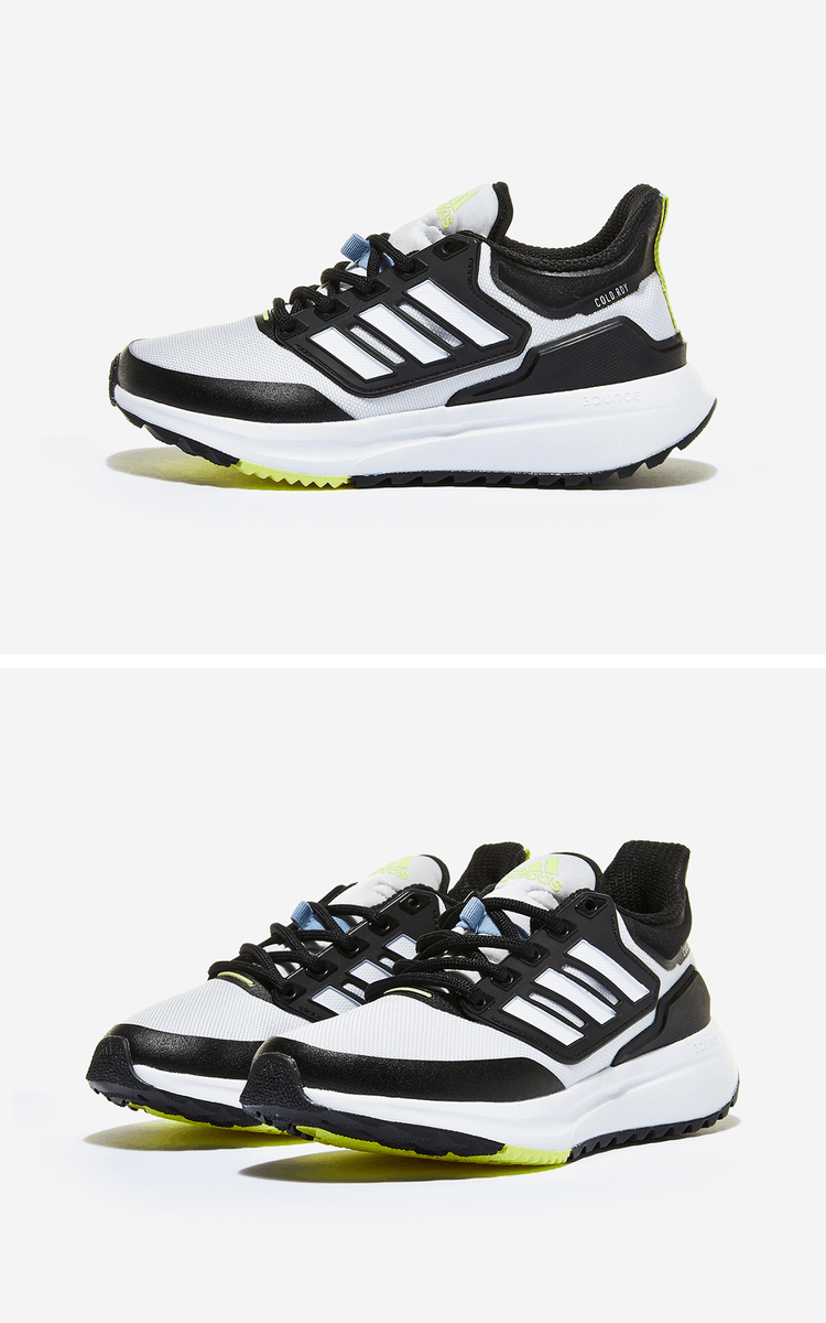 商品Adidas|【Brilliant|包邮包税】阿迪达斯 EQ21 RUN COLD.RDY 女生  训练运动鞋 跑步鞋  H00500 DSHGRY/FTWWHT/CBLACK,价格¥219,第2张图片详细描述