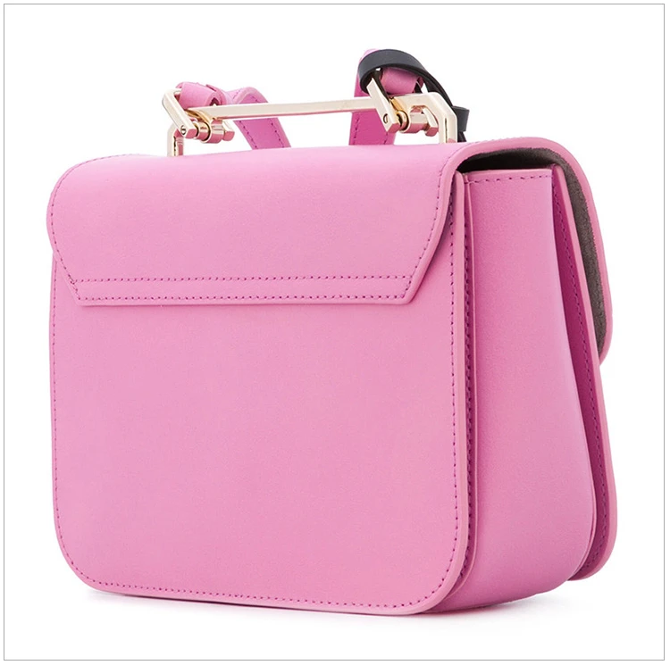 商品[国内直发] Furla|FURLA 粉色女士斜挎包 920939,价格¥847,第4张图片详细描述