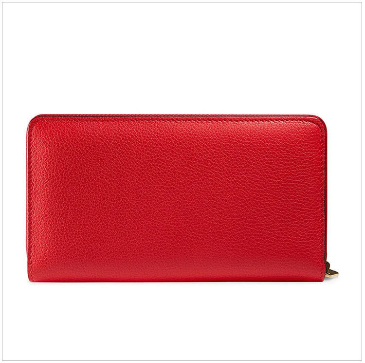 商品[国内直发] Gucci|GUCCI 红色男士长款钱夹 496317-0GDAT-6461,价格¥7752,第12张图片详细描述