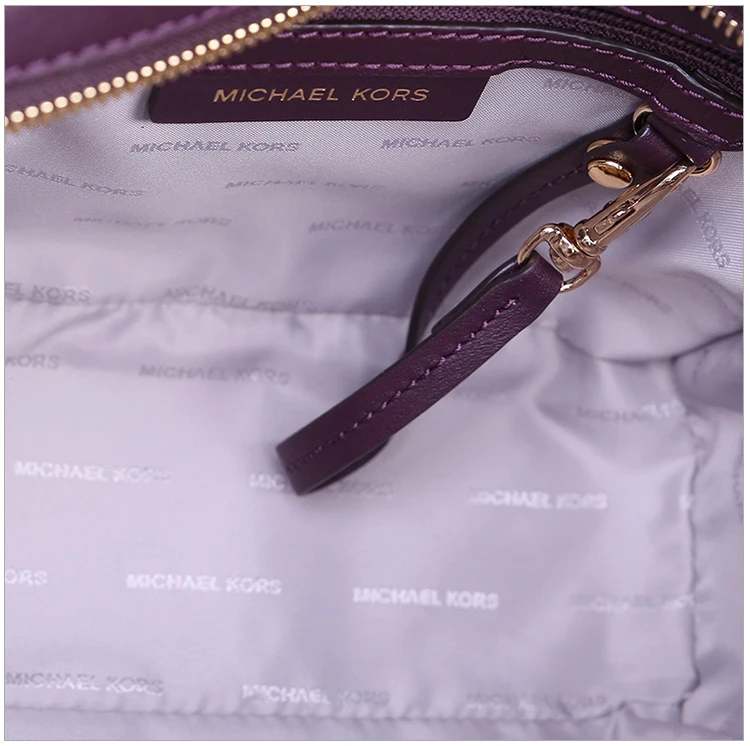 商品[国内直发] Michael Kors|Michael Kors 迈克高仕 紫色牛皮女士挎包 30F7GLMM6O-DAMSON,价格¥1008,第6张图片详细描述