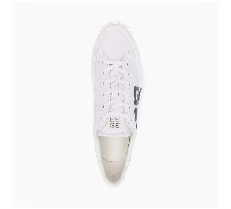 商品Givenchy|GIVENCHY 白色男士运动鞋 BH005VH13P-116,价格¥3228,第7张图片详细描述