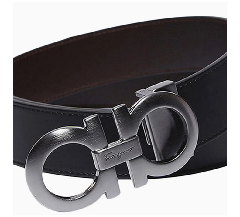 商品Salvatore Ferragamo|SALVATORE FERRAGAMO 黑色男士腰带 67-5542-464231,价格¥2538,第8张图片详细描述