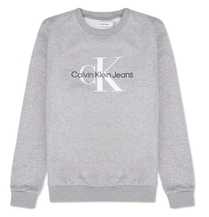 商品[国内直发] Calvin Klein|CALVIN KLEIN 灰色男士卫衣 40200GP-030,价格¥466,第1张图片详细描述