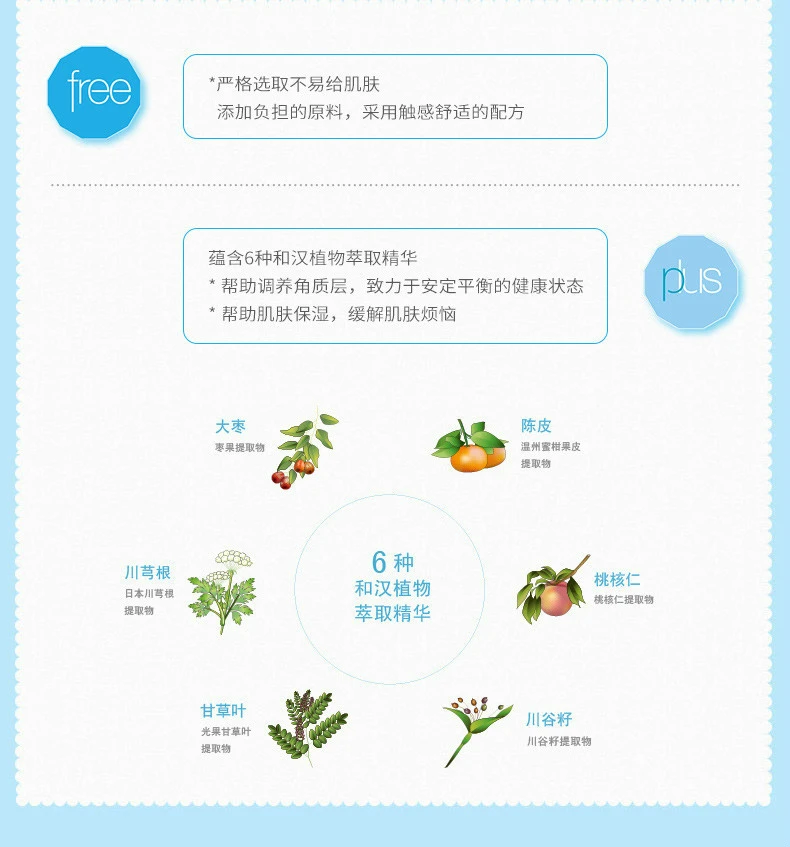 商品Freeplus|【包邮装】freeplus芙丽芳丝 套装 清爽化妆水130ml+清爽乳液100ml（中文版）,价格¥376,第8张图片详细描述