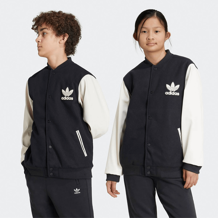 商品Adidas|【Brilliant|包邮包税】阿迪达斯 VRCT JACKET 儿童  外套 夹克/外套  IY7505 BLACK,价格¥886,第2张图片详细描述