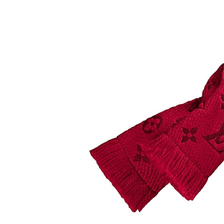 商品Louis Vuitton|Louis Vuitton 路易威登 女士羊毛围巾 红宝石色M72432,价格¥4407,第7张图片详细描述