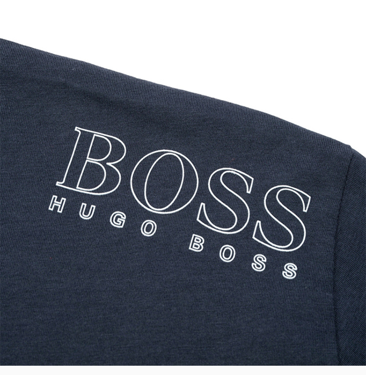 商品[国内直发] Hugo Boss|Hugo Boss 雨果博斯 男士长袖深蓝棉 TOGN-50240164-410,价格¥480,第8张图片详细描述