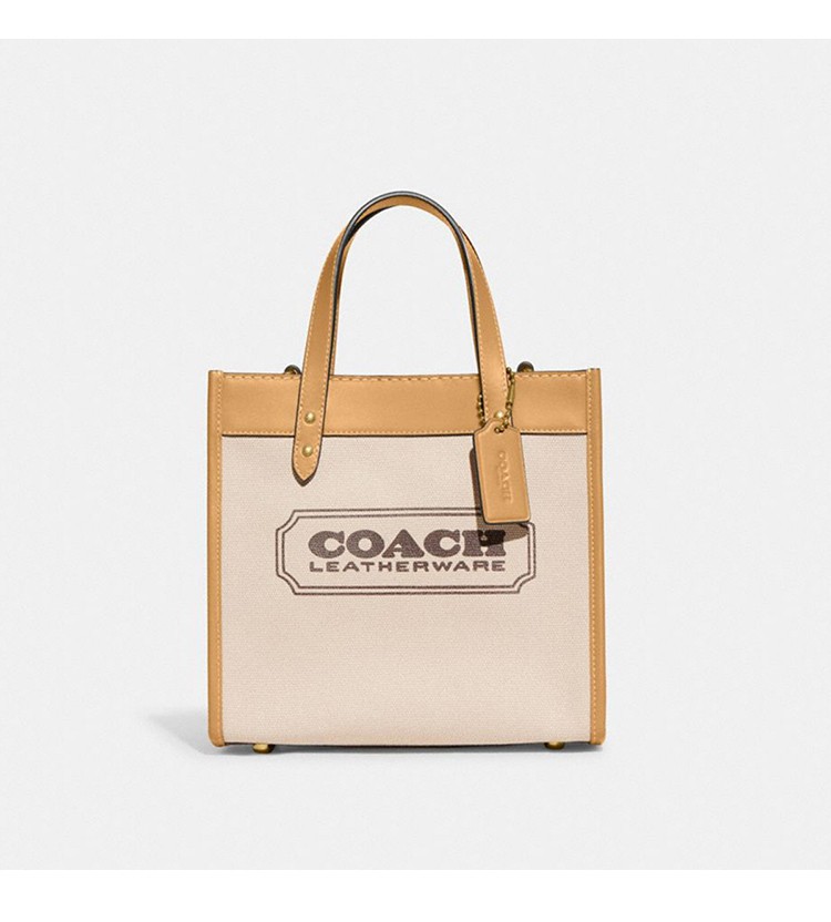 商品[国内直发] Coach|【专柜正品&包邮】Fied 22小号单肩手提斜跨托特包CH740B4VPJ,价格¥1666,第7张图片详细描述