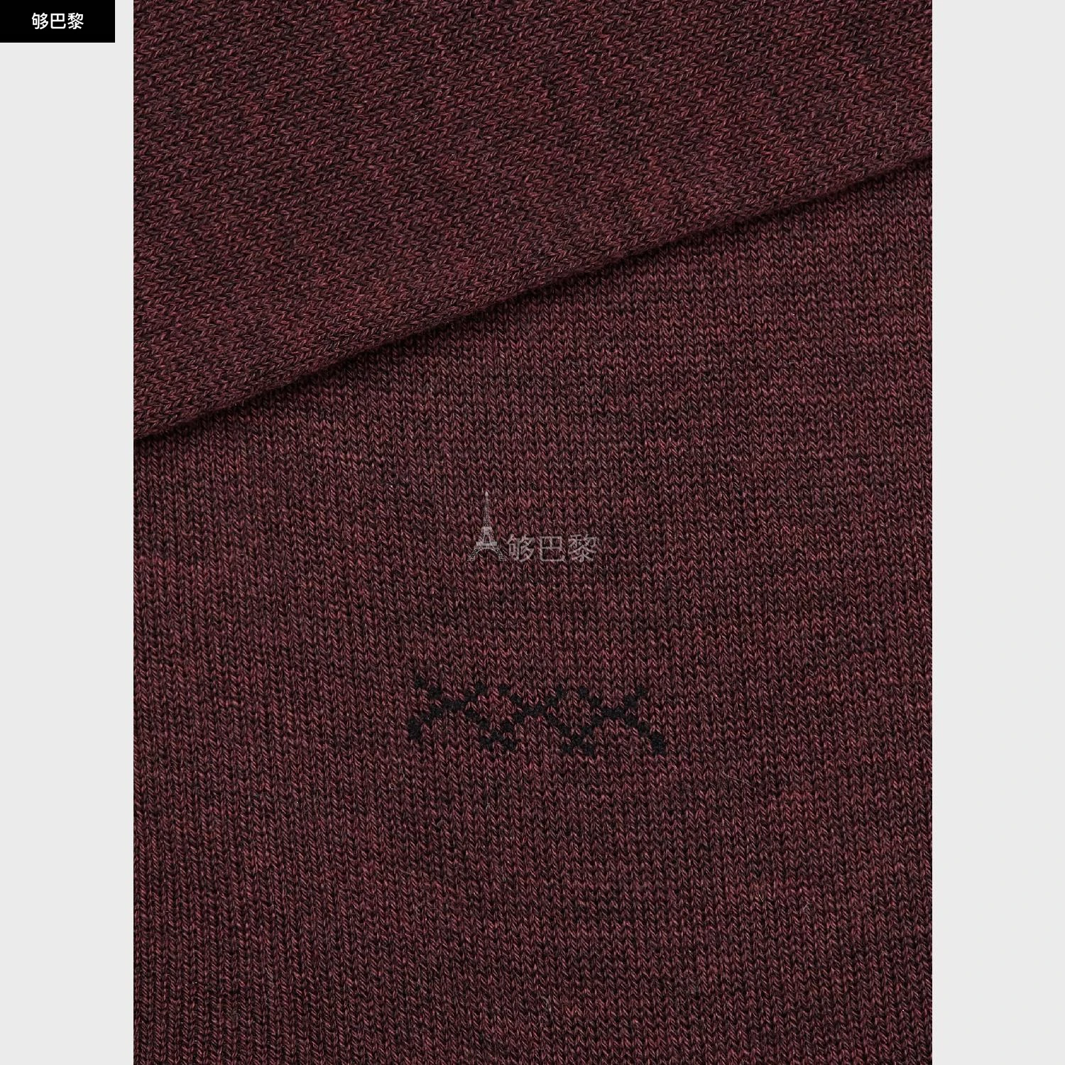 商品Zegna|【预售】 杰尼亚 25春夏 男士 袜子 BAROLO GRAPE EVERYDAY TRIPLE X MID CALF SOCKS N5V40-526-602 ,价格¥627,第4张图片详细描述