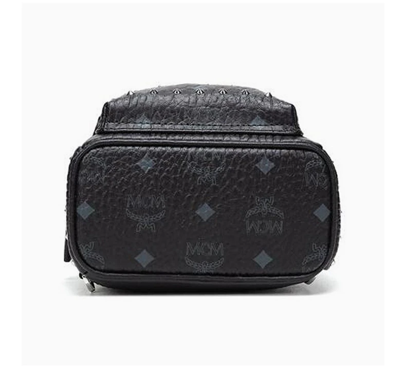 商品[国内直发] MCM|MCM 女黑色双肩包 MMKAAVE05BK,价格¥5707,第8张图片详细描述