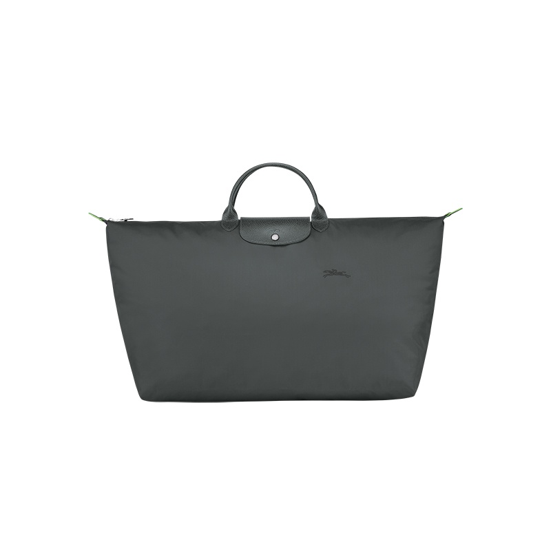 商品Longchamp|珑骧 男士帆布银色五金按扣拉链开合中号旅行包（7色可选）,价格¥1912,第17张图片详细描述