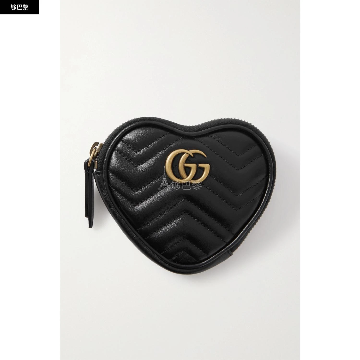 商品Gucci|包邮包税【预售7天发货】 GUCCI古驰 23秋冬 女士 钱包 GG Marmont 2.0 绗缝皮革零钱包 1647597277500426 699517DTDHT1000 ,价格¥3665,第4张图片详细描述